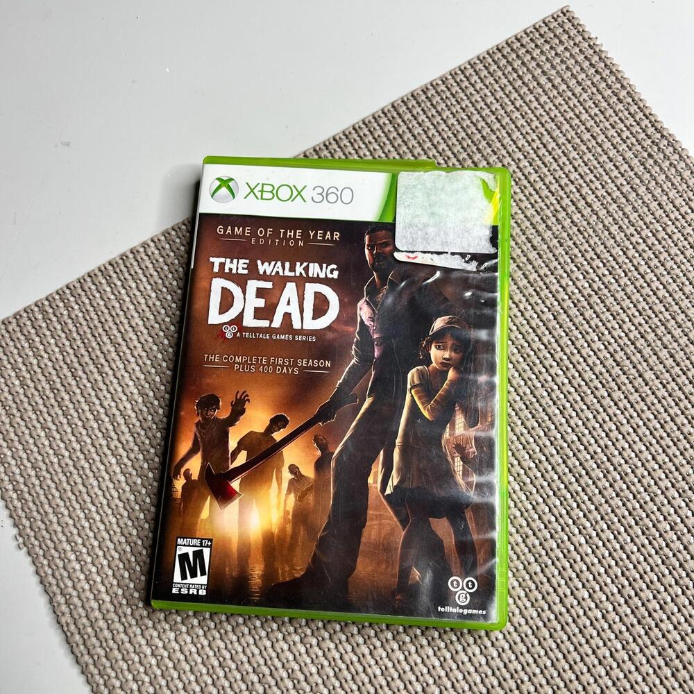 The Walking Dead Game of the Year Edition Xbox 360 Complete‎ Season NTSC